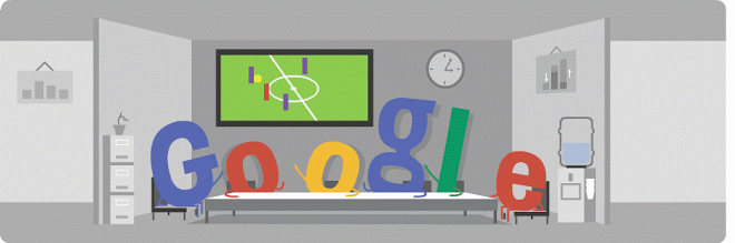 Logo đặc biệt được Google sử dụng để vinh danh các thủ môn xuất sắc tại kỳ World Cup năm nay.