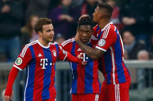 Alaba, Gotze lập công giúp Bayern vào tứ kết ảnh 1
