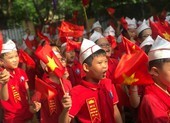 Rộn ràng lễ khai giảng không bóng bay ở Hà Nội