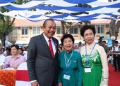 Ông Trương Hòa Bình dự kỷ niệm 100 năm thành lập trường Marie Curie