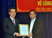 Ông Nguyễn Quang Dương là bí thư Bạc Liêu